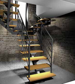 topsolid steel projeto escada